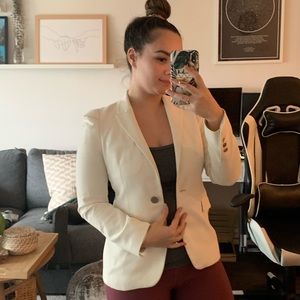 White Zara Blazer